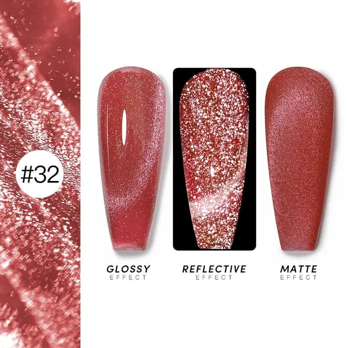 AS 15ml chat magnétique Gel vernis à ongles oeil