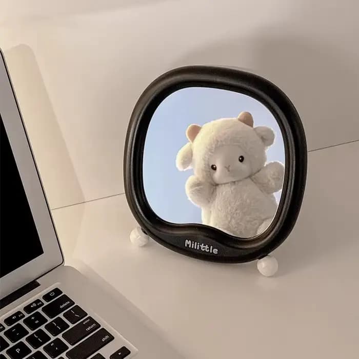 Miroir de maquillage pour filles mignonnes