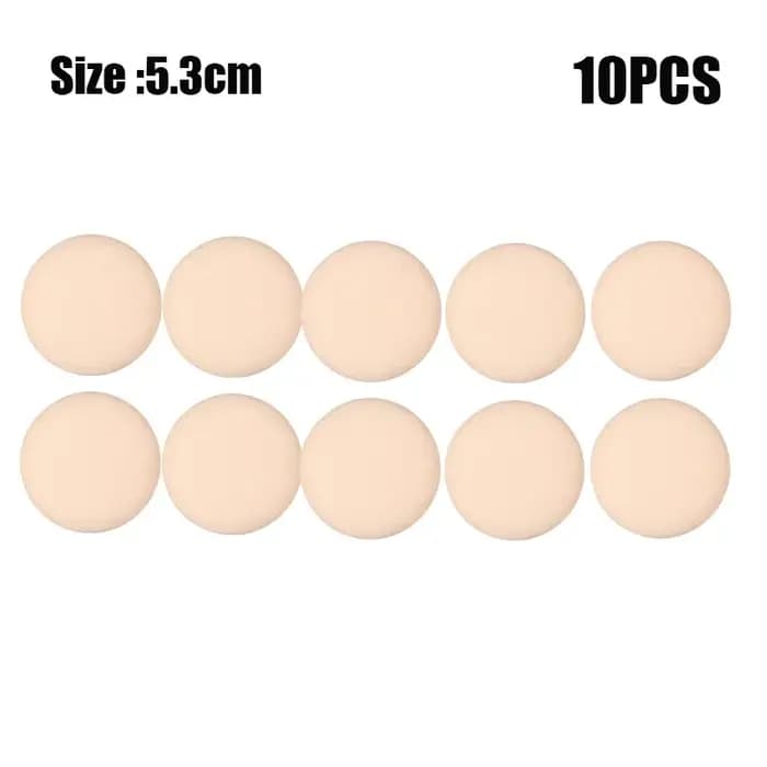 Éponge de maquillage ronde et carrée en forme de Triangle