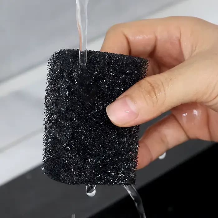 Éponge de nettoyage pour pinceaux de maquillage