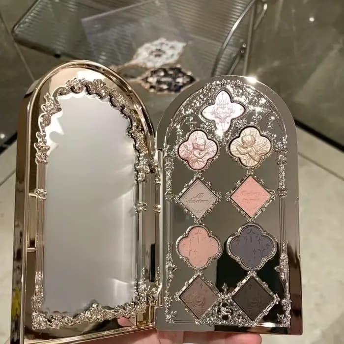 Flower Knows – Palette de fards à paupières neuf couleurs, Collection Little Angel, maquillage délic