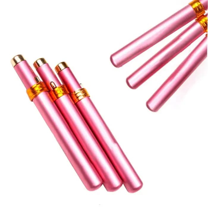 Pinceaux de maquillage portables rétractables pour lèvres