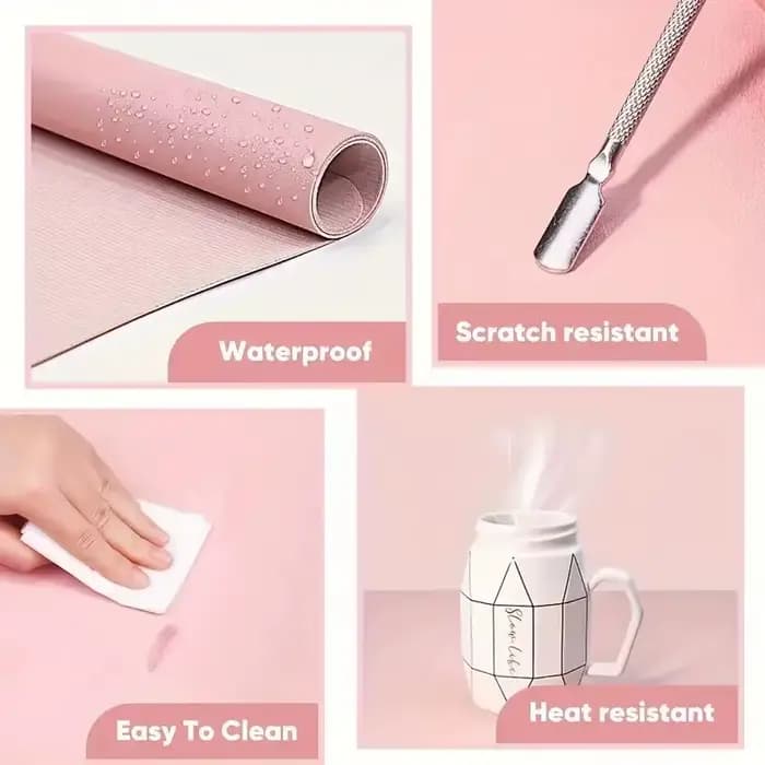 Tapis de Table pour Nail Art, doux et pliable, repose-main pour manucure, imperméable, anti-rayures,