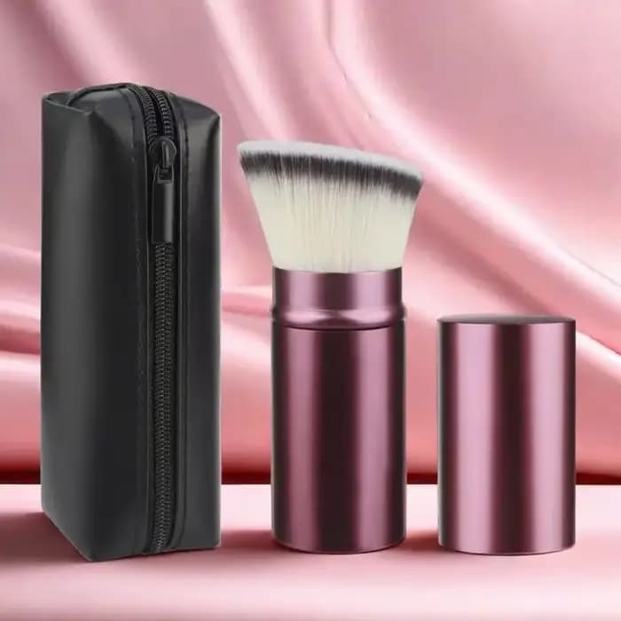Ensemble de pinceaux de maquillage portables de voyage