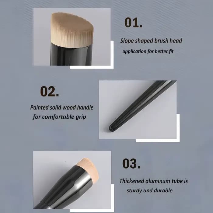 1 pinceau de maquillage de base