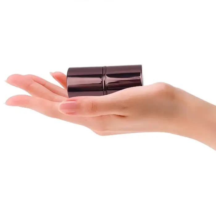 Pinceau de maquillage rétractable Portable en cheveux synthétiques