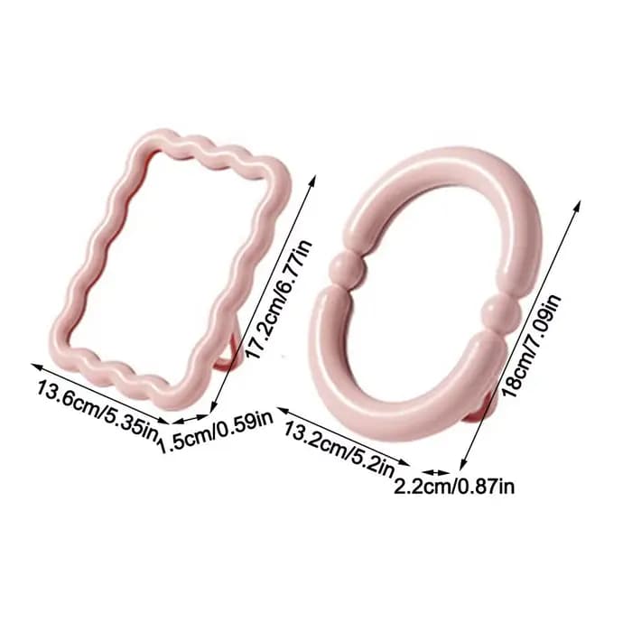 Miroir de maquillage couleur bonbon