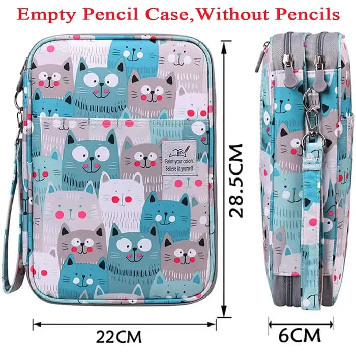 Trousse à crayons à 96/192 fentes
