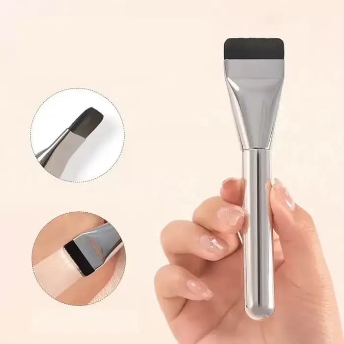 Brosse de fond de teint parfaite pour le visage, fond de teint multi-usage ultra-fin, poils en nylon