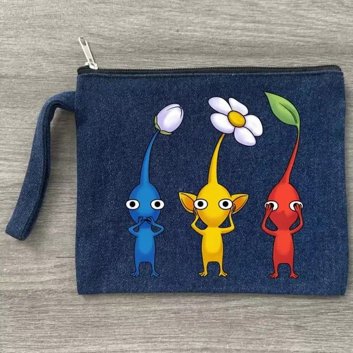 Pikmin – trousse de maquillage imprimée