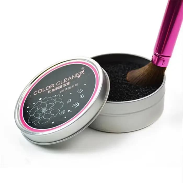 Etui de nettoyage des pinceaux à maquillage