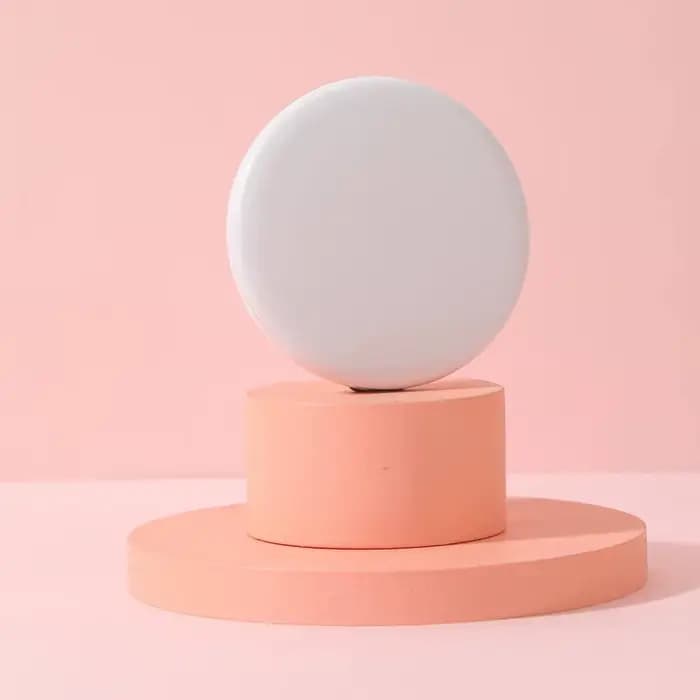 Personnalisé Petit LED Lumière Cosmétique 2 Côté Pliant Maquillage Compact Poche Miroir Femmes Lumineux Effet Rose
