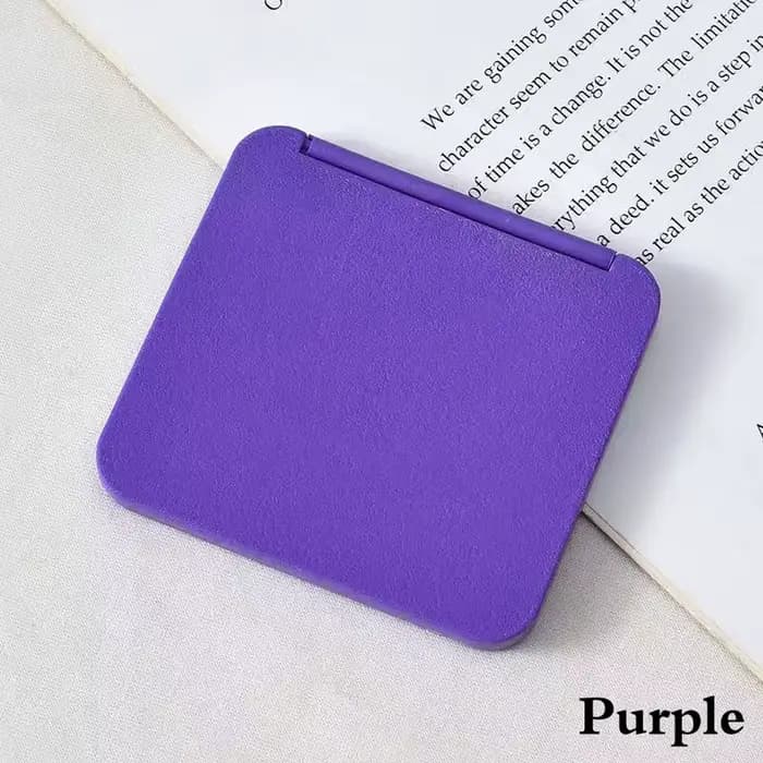 2 miroirs de maquillage pour le visage, carrés, portables, mignons, cadeau pour fille, Mini miroir d