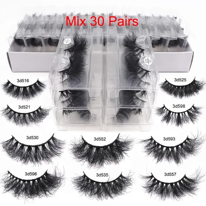 RED SIREN – Faux-cils en vison