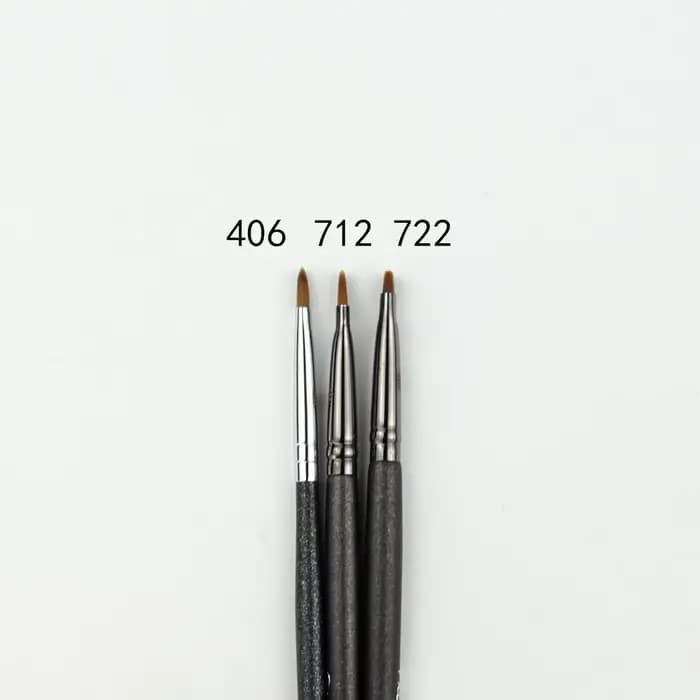 1pc précision Eyeliner biseauté correcteur pinceaux de maquillage conique paupière