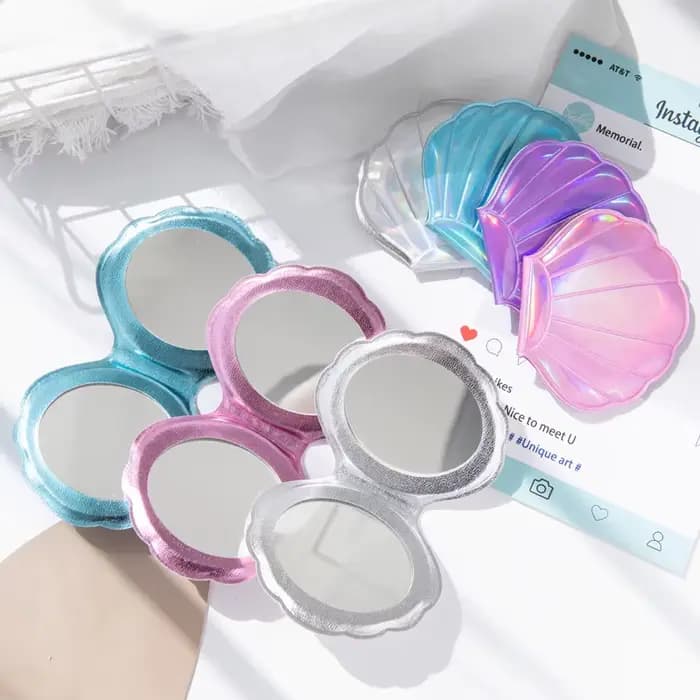 REPLLALaser-Miroir de Maquillage en Forme de Coquille