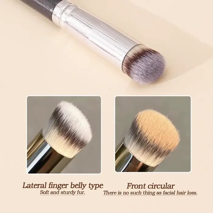 Hourglass-Pinceau de maquillage à poils en fibre douce