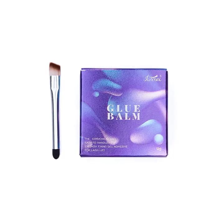 Funmix – Extension de cils de maquillage, 12g, Non irritation, fixateur puissant, végétalien, colle solide, baume, cire de fixation de levage