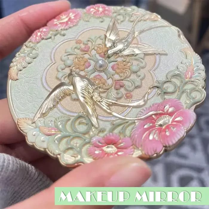 Miroir de maquillage Portable de style chinois