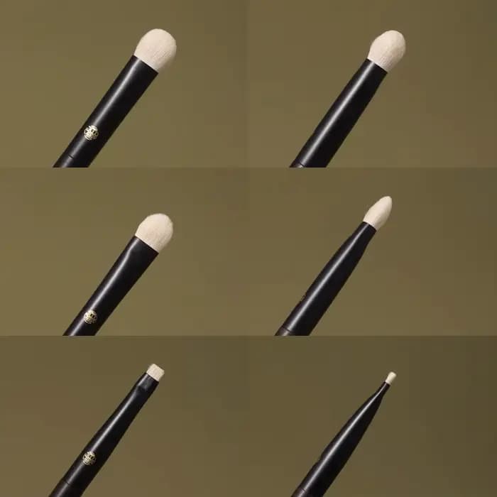 Pinceaux de maquillage professionnels faits à la main