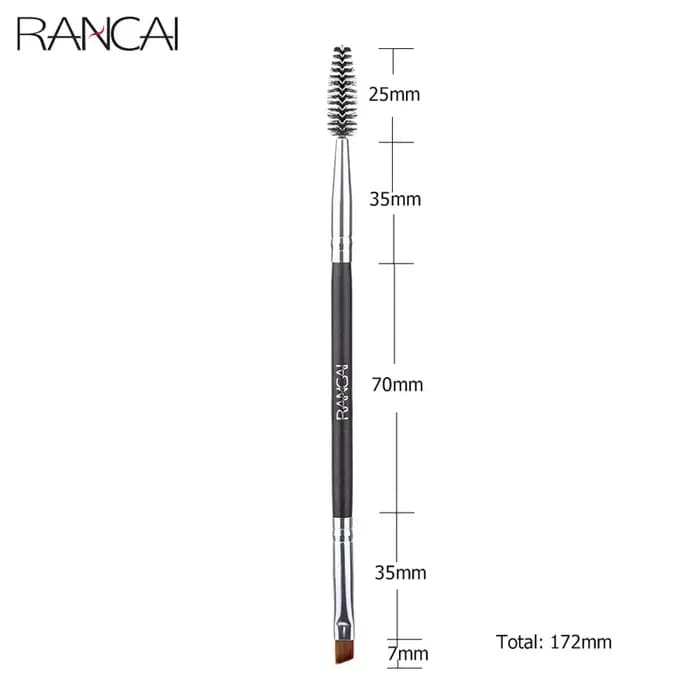 Pinceau à sourcils biseauté