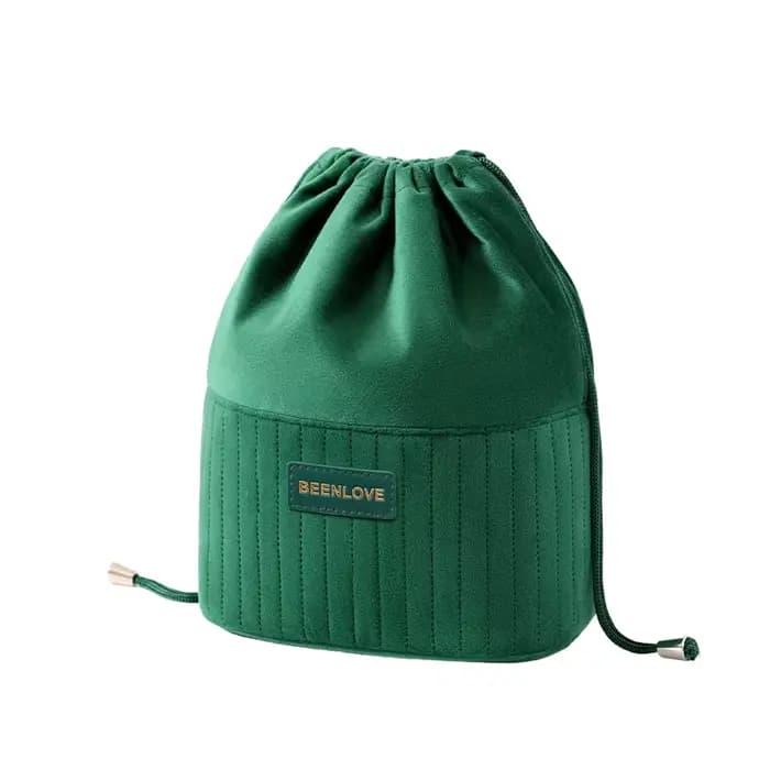Trousse de maquillage imperméable en velours, sac cosmétique professionnel, trousse de toilette port