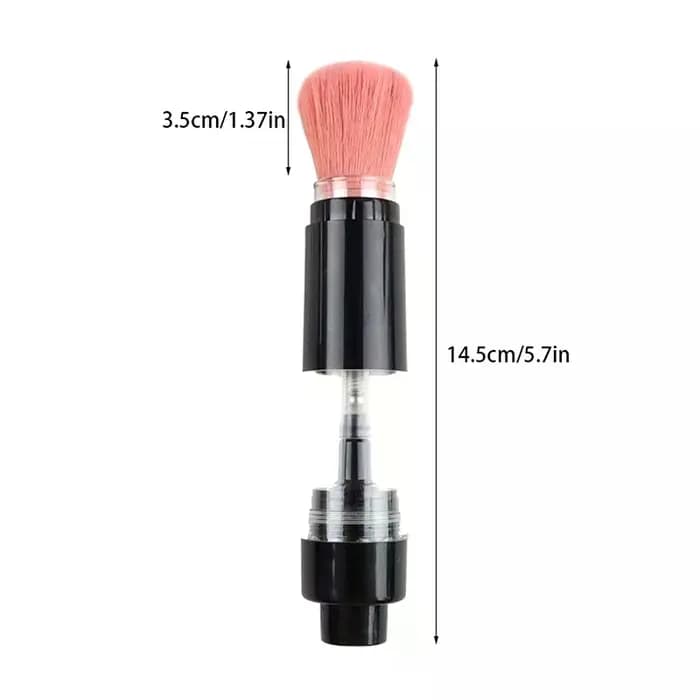 Brosse à poudre rechargeable, pinceaux à poudre cosmétique, multifonctionnel, Spray à pression, fond de teint, Blush, outils de maquillage