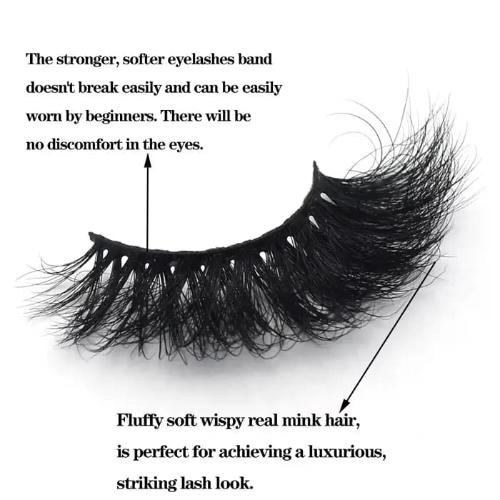 FOXESJI – faux cils naturels, extensions de cils duveteux, fluffy, doux, épais, 3D vison, accessoire
