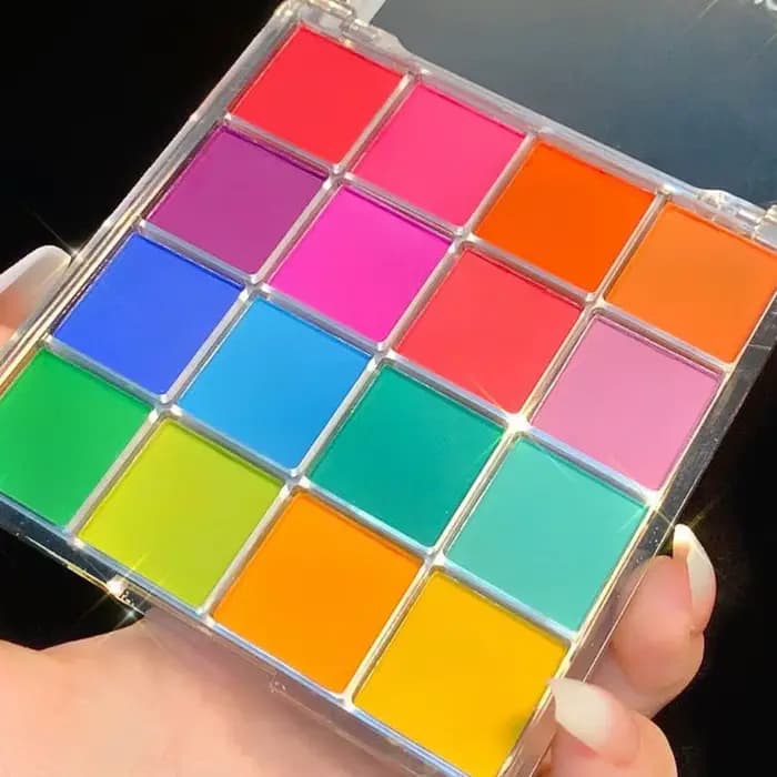 Kit de Palette de fards à paupières 16 couleurs