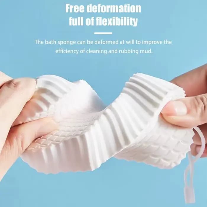 1pc doux éponge corps épurateur bain exfoliant gommage