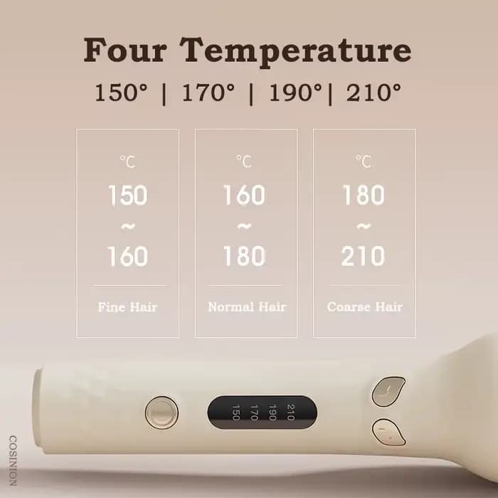 Bigoudi automatique 28mm Ions négatifs électrique céramique friser bâton de cheveux rotatif Curl vag