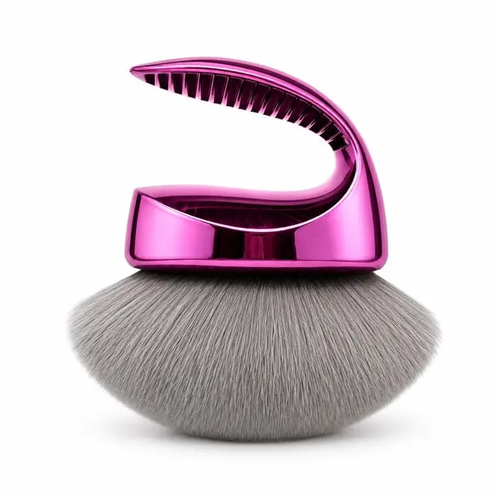 Pinceau de maquillage corporel en forme de U