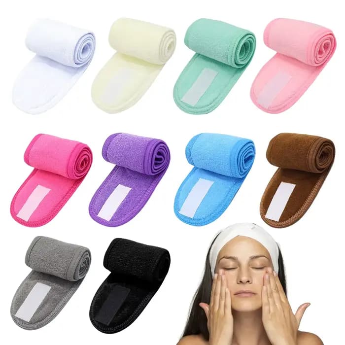 Extension de cils bandeau maquillage Extension de cils fournitures cils accessoires visage lavage ba