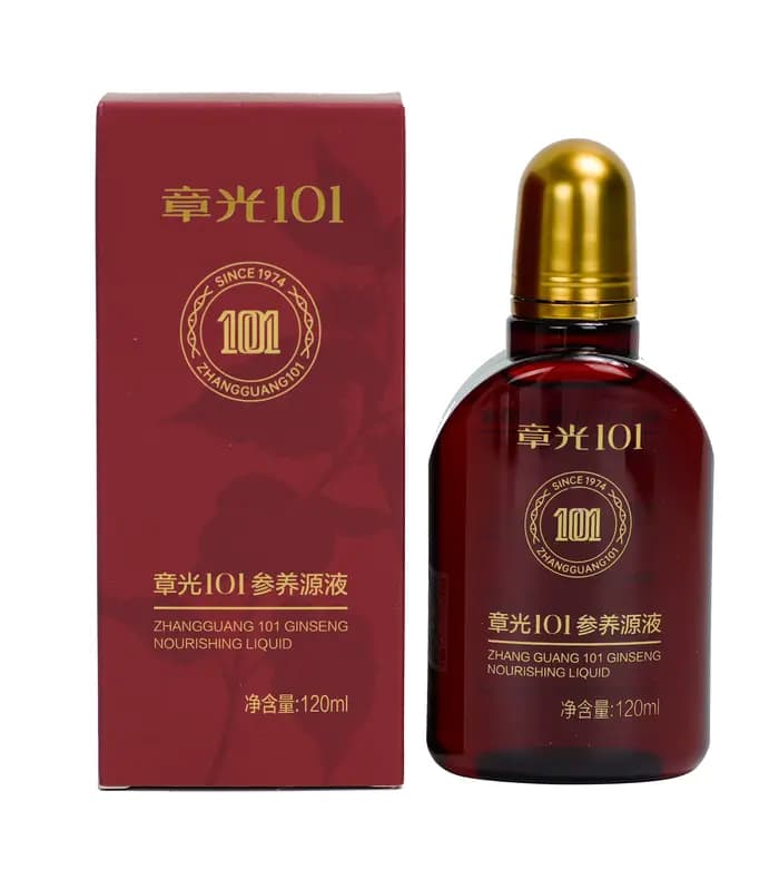 Zhang Guang 101 liquide nourrissant au Ginseng favorise la croissance des cheveux Anti-perte de chev