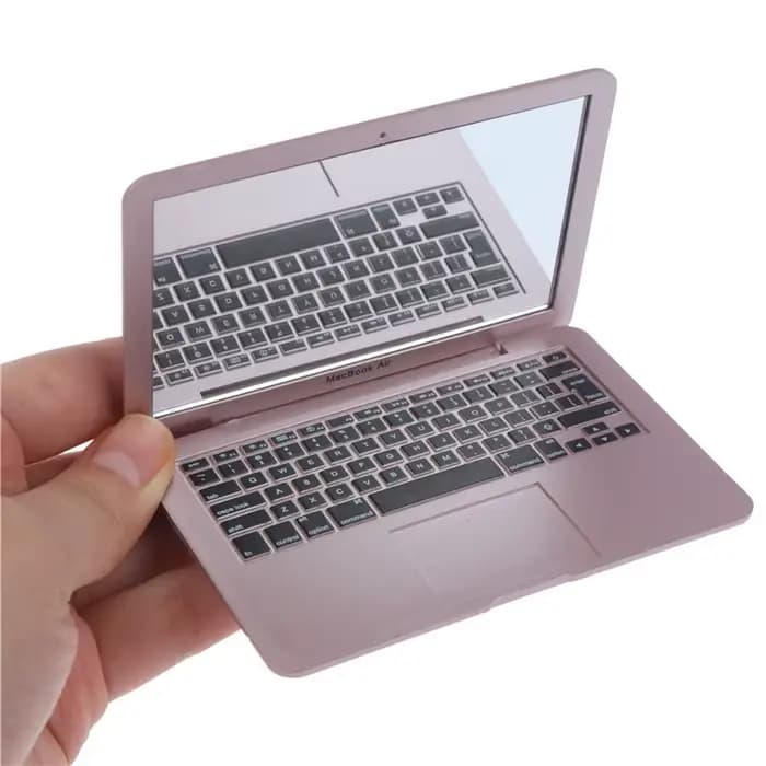 Mini miroir d'ordinateur portable pour filles