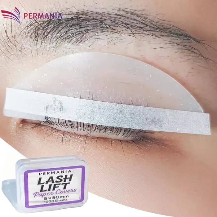 PERMANIA 1000 pièces cils Perm couvrant papier kératine