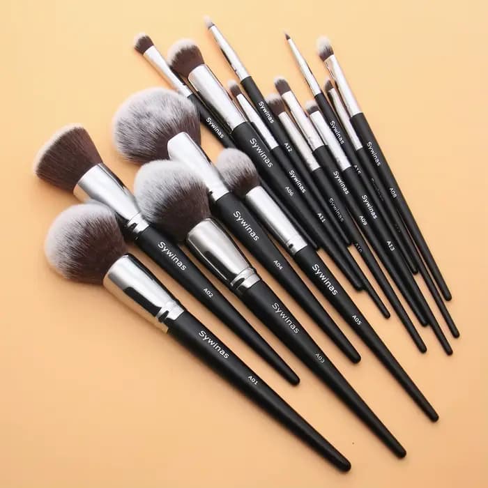 Sywinas-Kit de pinceaux de maquillage professionnels