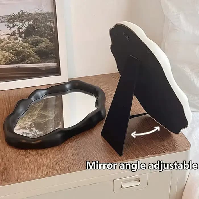 Miroir de maquillage de style nordique