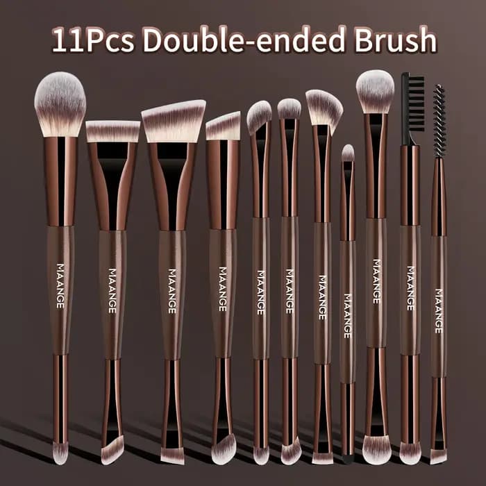MAANGE – pinceaux de maquillage à double tête