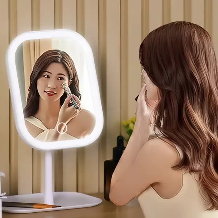 Miroir de Maquillage LED Moderne de Niche pour Bureau