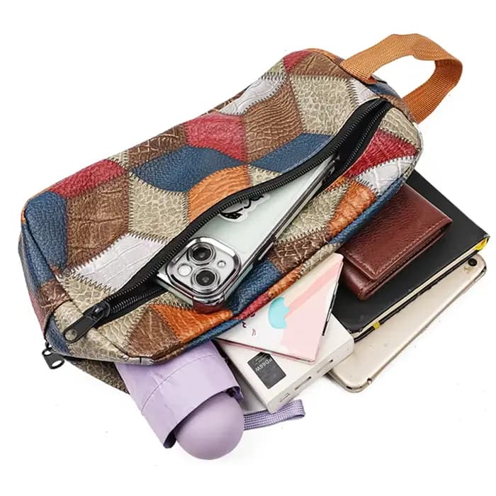 Trousse de toilette pratique multi-motifs pour voyage
