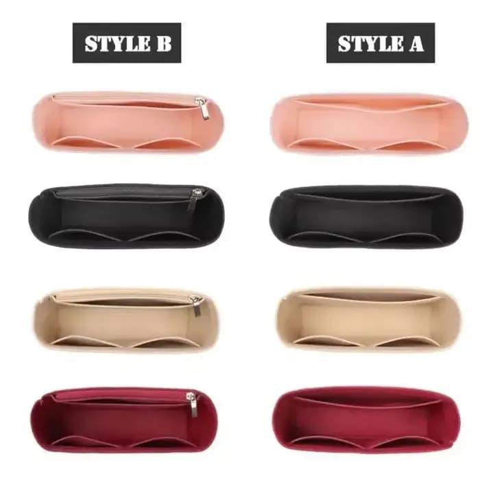 Longchamp-Mini sac de rangement en feutre portable