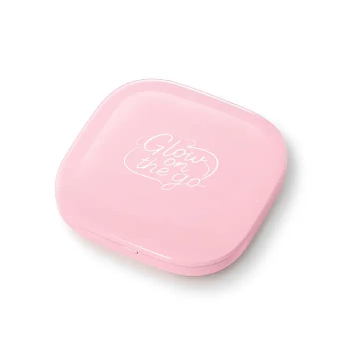 Miroir compact double face grossissant 1x/3x pour le voyage, miroir de poche éclairé réglable pour l