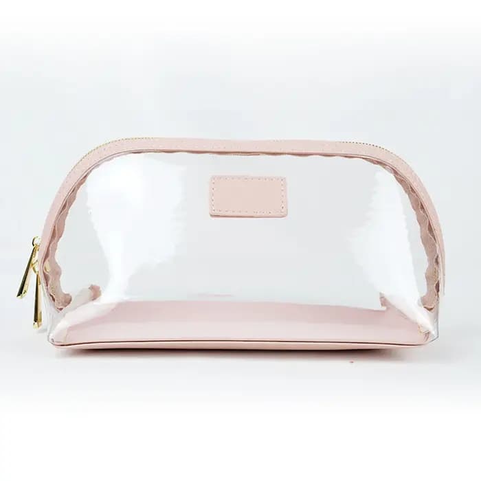 Sac de Maquillage Transparent avec Lettres Personnalisées
