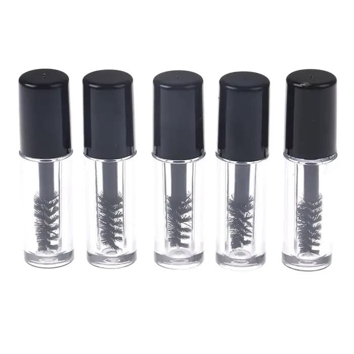 Tube de Mascara vide rechargeable, 5 à 10 supports, Installation 0,8 ml, tige de brosse DIYMascara,