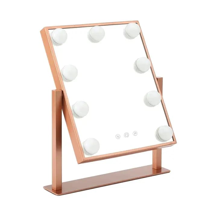 Miroir de courtoisie avec lumières
