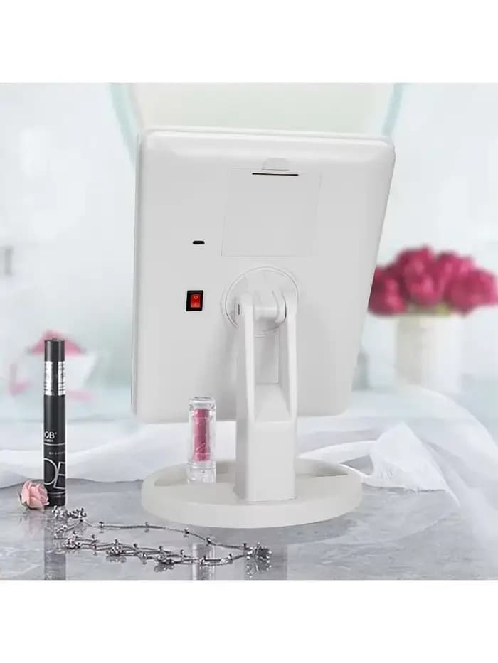 Miroir de maquillage à 16 LED