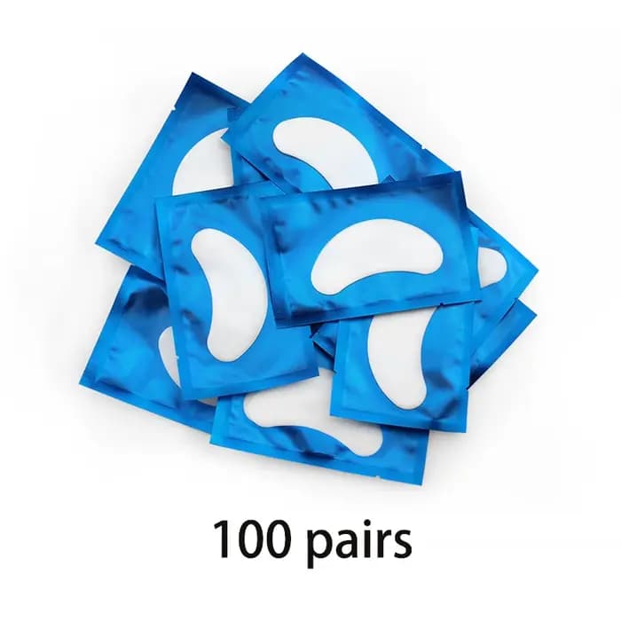20/50/100 pièces patchs pour les yeux Extension de cils sous les coussinets