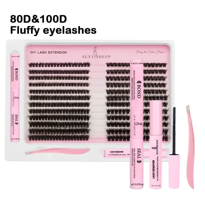 Kit d'extension de cils à faire soi-même