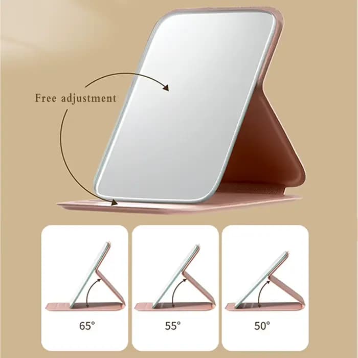 Miroir de courtoisie en PU personnalisé